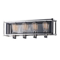 Bathroom Lighting (4 or more bulbs) 26" Width Bathroom Lighting (4 or more bulbs) 26" Width