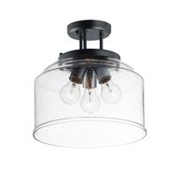 Semi Flush Mount 12-3/4" Width Semi Flush Mount 12-3/4" Width