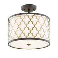 Semi Flush Mount 16" Width Semi Flush Mount 16" Width