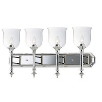Bathroom Lighting (4 or more bulbs) 30" Width Bathroom Lighting (4 or more bulbs) 30" Width