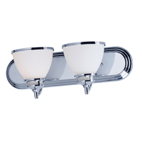 Bathroom Lighting (2 Bulbs) 18" Width Bathroom Lighting (2 Bulbs) 18" Width