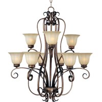 Mid Sized Chandelier 34" Width Mid Sized Chandelier 34" Width