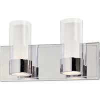 Bathroom Lighting (2 Bulbs) 14" Width Bathroom Lighting (2 Bulbs) 14" Width