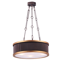 Drum Pendant 17-1/2" Width Drum Pendant 17-1/2" Width