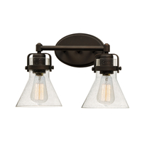 Bathroom Lighting (2 Bulbs) 15" Width Bathroom Lighting (2 Bulbs) 15" Width
