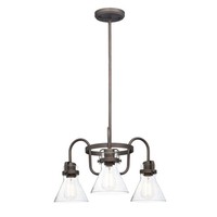 Mini Chandelier 21-1/2" Width Mini Chandelier 21-1/2" Width