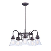 Mini Chandelier 23-3/4" Width Mini Chandelier 23-3/4" Width