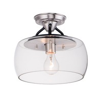 Semi Flush Mount 11" Width Semi Flush Mount 11" Width
