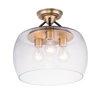Semi Flush Mount 13-1/2" Width Semi Flush Mount 13-1/2" Width