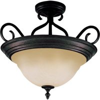 Semi Flush Mount 18-1/2" Width Semi Flush Mount 18-1/2" Width