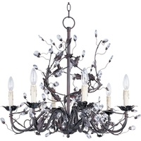 Mid Sized Chandelier 26-1/2" Width Mid Sized Chandelier 26-1/2" Width