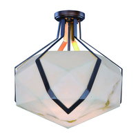 Semi Flush Mount 19-1/2" Width Semi Flush Mount 19-1/2" Width
