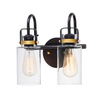 Bathroom Lighting (2 Bulbs) 11" Width Bathroom Lighting (2 Bulbs) 11" Width