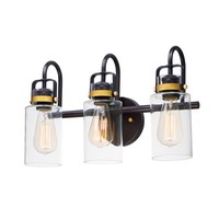 Bathroom Lighting (3 bulbs) 18-1/4" Width Bathroom Lighting (3 bulbs) 18-1/4" Width
