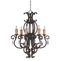 Mid Sized Chandelier 30-1/2" Width Mid Sized Chandelier 30-1/2" Width