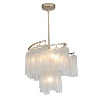 Mini Chandelier 24-3/4" Width Mini Chandelier 24-3/4" Width