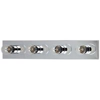 Bathroom Lighting (4 or more bulbs) 24" Width Bathroom Lighting (4 or more bulbs) 24" Width