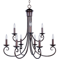 Mid Sized Chandelier 29-1/2" Width Mid Sized Chandelier 29-1/2" Width