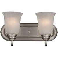 Bathroom Lighting (2 Bulbs) 14" Width Bathroom Lighting (2 Bulbs) 14" Width