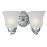 Bathroom Lighting (2 Bulbs) 13-1/2" Width Bathroom Lighting (2 Bulbs) 13-1/2" Width