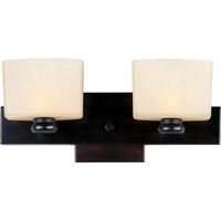 Bathroom Lighting (2 Bulbs) 14-1/2" Width Bathroom Lighting (2 Bulbs) 14-1/2" Width
