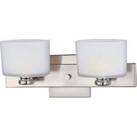 Bathroom Lighting (2 Bulbs) 14-1/2" Width Bathroom Lighting (2 Bulbs) 14-1/2" Width