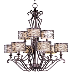 Large Foyer Chandelier 34" Width Large Foyer Chandelier 34" Width