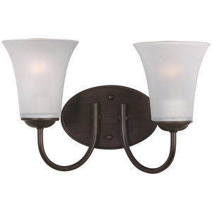 M10052FTOI Logan 2 Bulb Bathroom Lighting - Oil Rubbed Bronze M10052FTOI Logan 2 Bulb Bathroom Lighting - Oil Rubbed Bronze