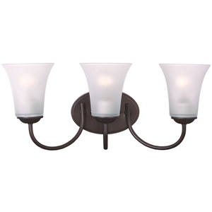 M10053FTOI Logan 3 Bulb Bathroom Lighting - Oil Rubbed Bronze M10053FTOI Logan 3 Bulb Bathroom Lighting - Oil Rubbed Bronze