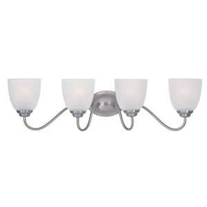 M10074FTSN Stefan 4 or More Bulb Bathroom Lighting - Satin Nickel M10074FTSN Stefan 4 or More Bulb Bathroom Lighting - Satin Nickel