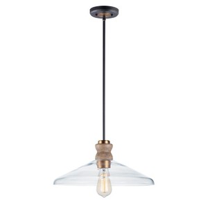 M10100CLWOAB Nelson Down Light Pendant Light - Weathered Oak / Antique Brass M10100CLWOAB Nelson Down Light Pendant Light - Weathered Oak / Antique Brass