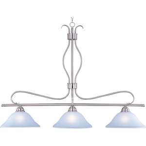 M10127ICSN Basix Linear Pendant Pendant Light - Satin Nickel M10127ICSN Basix Linear Pendant Pendant Light - Satin Nickel