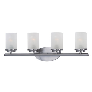 M10214FTSN Corona 4 or More Bulb Bathroom Lighting - Satin Nickel M10214FTSN Corona 4 or More Bulb Bathroom Lighting - Satin Nickel