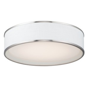 M10223WLSN Prime Flush Mount Ceiling Light - Satin Nickel M10223WLSN Prime Flush Mount Ceiling Light - Satin Nickel