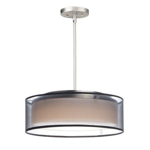 M10224BOSN Prime Down Light Pendant Light - Satin Nickel M10224BOSN Prime Down Light Pendant Light - Satin Nickel