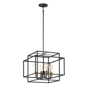 M10247BKSBR Liner Entrance / Foyer Pendant Light - Black / Satin Brass M10247BKSBR Liner Entrance / Foyer Pendant Light - Black / Satin Brass