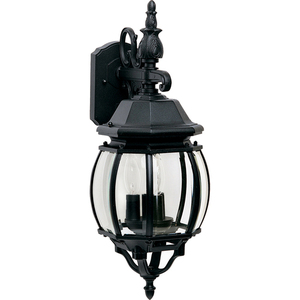 M1034BK Crown Hill Entrance Outdoor Wall Light - Black M1034BK Crown Hill Entrance Outdoor Wall Light - Black