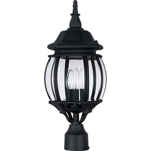 M1035BK Crown Hill Post Light Post Lights - Black M1035BK Crown Hill Post Light Post Lights - Black
