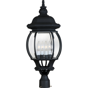 M1038BK Crown Hill Post Light Post Lights - Black M1038BK Crown Hill Post Light Post Lights - Black