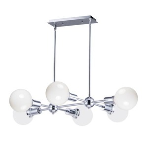 M11346PC Molecule Linear Pendant Pendant Light - Polished Chrome M11346PC Molecule Linear Pendant Pendant Light - Polished Chrome
