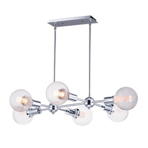 M11346PCBULG40PR Molecule Linear Pendant Pendant Light - Polished Chrome M11346PCBULG40PR Molecule Linear Pendant Pendant Light - Polished Chrome