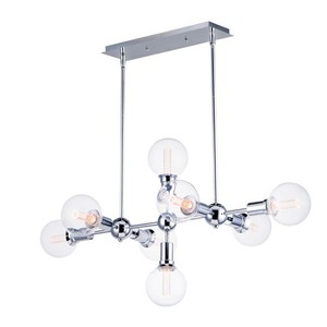 M11348PCBULG40CL Molecule Linear Pendant Pendant Light - Polished Chrome M11348PCBULG40CL Molecule Linear Pendant Pendant Light - Polished Chrome