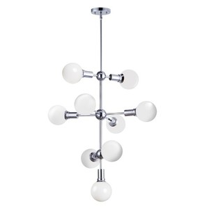 M11349PC Molecule Entrance / Foyer Pendant Light - Polished Chrome M11349PC Molecule Entrance / Foyer Pendant Light - Polished Chrome