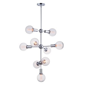 M11349PCBULG40CL Molecule Down Light Pendant Light - Polished Chrome M11349PCBULG40CL Molecule Down Light Pendant Light - Polished Chrome