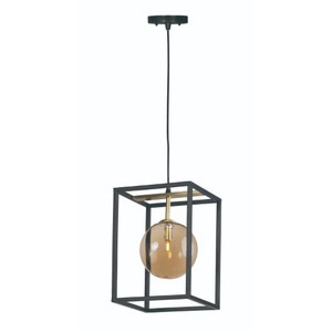 M11361CMPBKSBR Fluid Mini-Pendant Pendant Light - Black / Satin Brass M11361CMPBKSBR Fluid Mini-Pendant Pendant Light - Black / Satin Brass