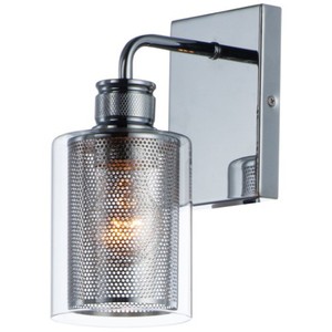 M11531CLPC Filigree 1 Bulb Wall Sconce - Polished Chrome M11531CLPC Filigree 1 Bulb Wall Sconce - Polished Chrome
