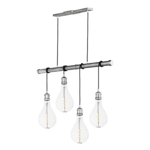 M12135WZBULA50 Early Electric Linear Pendant Pendant Light - Weathered Zinc M12135WZBULA50 Early Electric Linear Pendant Pendant Light - Weathered Zinc
