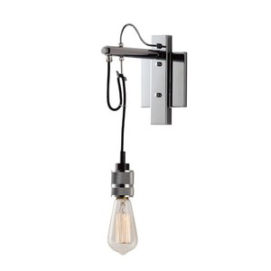 M12143PC Swagger 1 Bulb Wall Sconce - Polished Chrome M12143PC Swagger 1 Bulb Wall Sconce - Polished Chrome