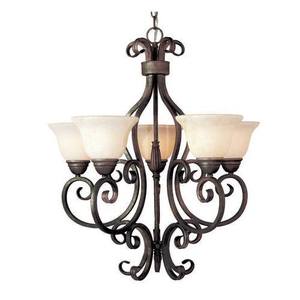 M12205FIOI Manor Mid Sized Chandelier Chandelier - Oil Rubbed Bronze M12205FIOI Manor Mid Sized Chandelier Chandelier - Oil Rubbed Bronze