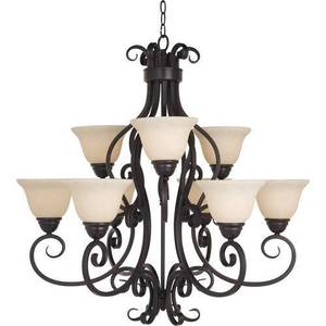 M12207FIOI Manor Large Foyer Chandelier Chandelier - Oil Rubbed Bronze M12207FIOI Manor Large Foyer Chandelier Chandelier - Oil Rubbed Bronze